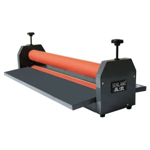 코팅기 수동 합지기 종이 라미기 압착 사진