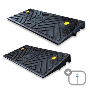 차량진입판 낮은 경사판 카업 경사로 발판 상가 주차장 휠체어 문턱 5cm 7cm