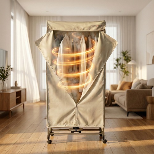 엣지홈 옷장형 빨래건조기 스타일러 10kg 세탁 미니건조기 소형원룸 경량패딩의류 휴대용수건