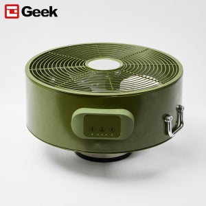 GEEK 히텁팬 캠핑 난로팬 동력팬 열기 순환 실링팬 USB전원 (+전용케이스)