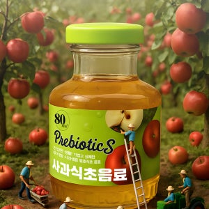 프리바이오틱스 사과식초음료 260ml x 12병 [원산지:중국]
