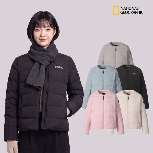 [정상가 169,000원] 내셔널지오그래픽 N264WDW920 여성 헤론 경량 구스다운 점퍼 택 1