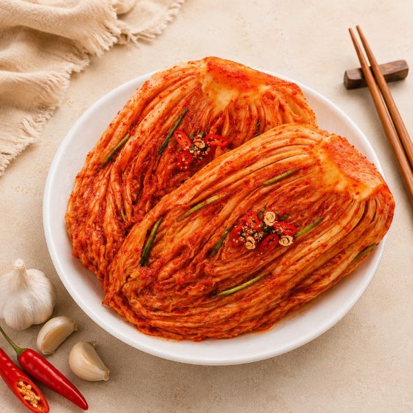 국산 청량산 배추김치 경상도 생김치