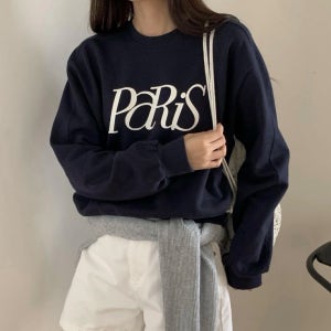 소재가 좋은 스테디 여성 긴팔 맨투맨