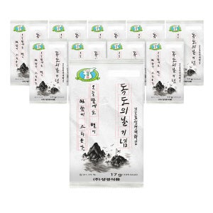 성경김 독도에디션 재래 조각김 식탁 조미 도시락 맛있는 김 10봉 17g
