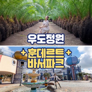 [제주] 우도정원+훈데르트바서파크 입장권 / 우도 실외관광지 제주여행