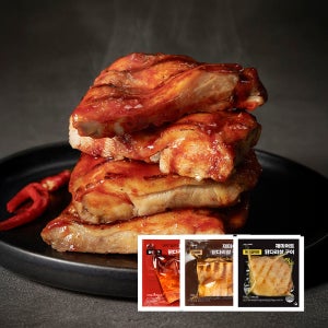 재미어트 닭다리살 구이 혼합, 120g, 18개