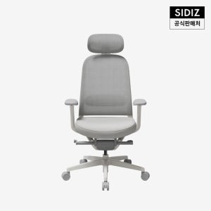 시디즈 T60 컴퓨터 사무용 책상 의자 HLDA 라이트 그레이