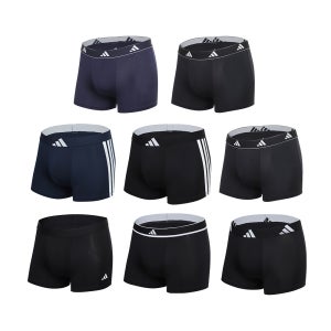 [N단독구성][아디다스] 베이직 블랙 패키지 남성 드로즈 8종세트