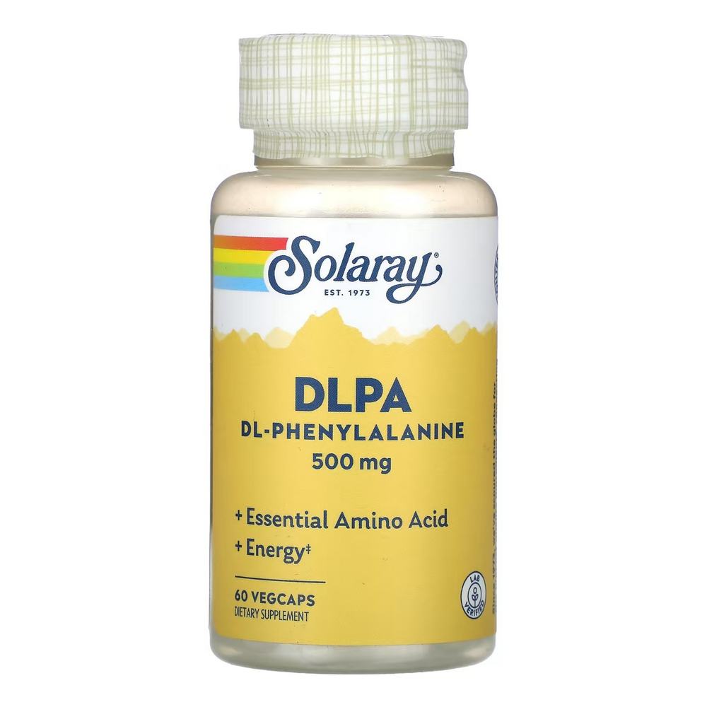 솔라레이 DLPA DL-<b>페닐알라닌</b> 500mg 60베지캡스