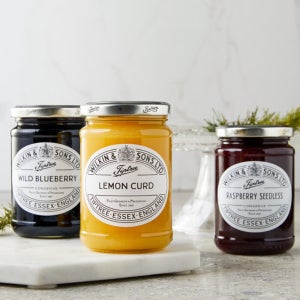 윌킨앤선즈 팁트리 영국왕실잼 블루베리 라즈베리 레몬커드 과육많은 프리미엄 과일 잼