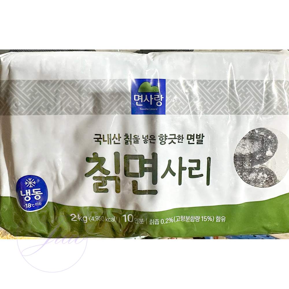 지아오 칡냉면 면사리 6p 칡비빔냉면사리
