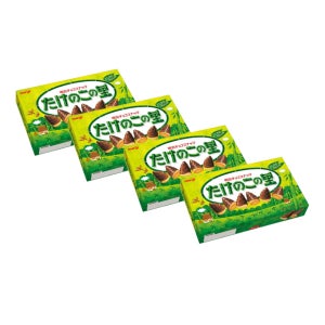 메이지 타케노코노사토 죽순마을 일본 초코송이 63g, 4개