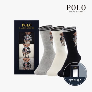 POLO 여성 프레피 스포츠베어 3팩(PACK)세트