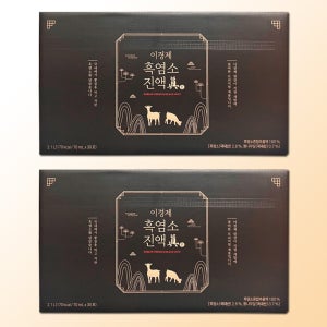 이경제 흑염소 진액진 70ml x 30포 2박스