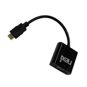 HDMI to VGA컨버터 RGB젠더 TV 영상 노트북 듀얼모니터 연결잭 RNX0181