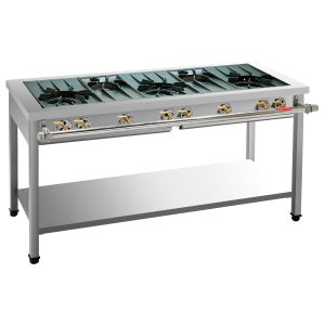 업소용 가스렌지 5구 1500 간택기