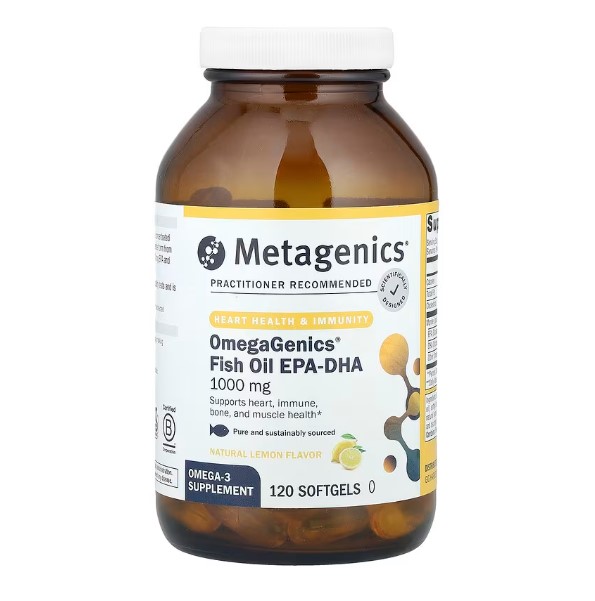 Metagenics 오메가3 <b>피쉬오일 1000mg</b> 120캡슐 EPADHA 오메가쓰리