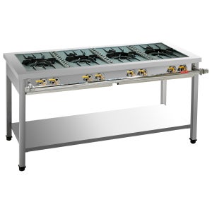 업소용 가스렌지 4구 1500 간택기