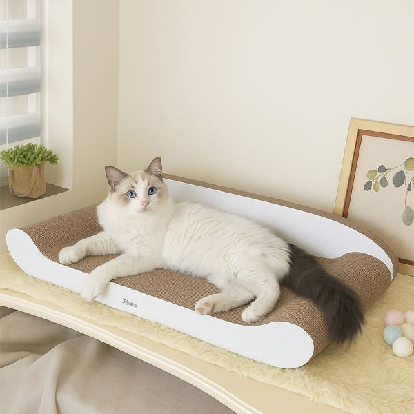 레토 고양이 스크래쳐 소파 대형 70x34cm