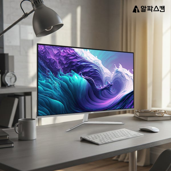 알파스캔 AOC U32V11 4K UHD 프리싱크 HDR 시력보호 무결점 컴퓨터 모니터