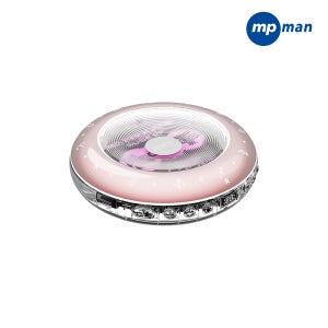 엠피맨 HOTT 무선 블루투스 RGB 별자리 무드등 휴대용 CD플레이어 레트로 아기 어학