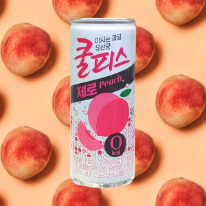 동원 쿨피스 복숭아 제로 230ml 30캔 과즙 캔음료 음료수 도매 업소용 피치