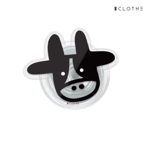 맥세이프 그립 톡 아크릴 스마트 폰 거치대 드로잉프렌즈 카우 라인