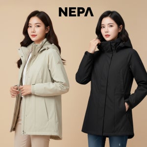 네파 바람막이 롱 여성 자켓 간절기 방수 등산복