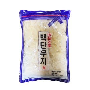 토호 백단무지(슬라이스) 1kg