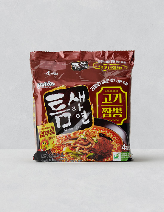 틈새라면 고기짬뽕 제품 이미지