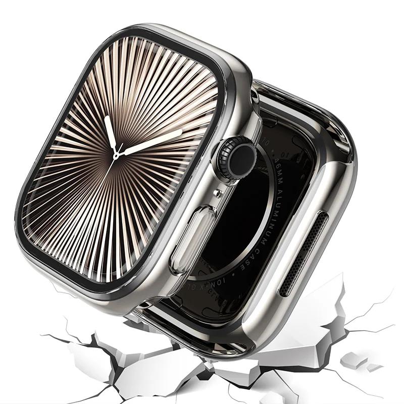 강화 유리 커버 무광택 하드 범퍼 화면 보호기 케이스 1. blue 12