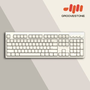 그루브스톤 GV10M 8K 수제윤활 무선 기계식키보드 애플라떼, 저소음밀키축, 38g