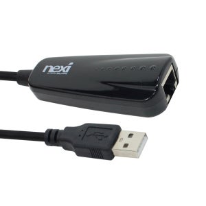 USB랜포트 유선랜카드 노트북이더넷어댑터 인터넷연결 ethernet 검정 RNX0300