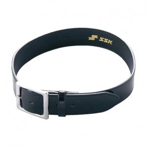 SSK 사사키 야구 심판 벨트 소가죽 블랙 YV295