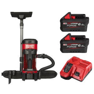 밀워키 M18 FBPV-602 무선 백팩 진공 청소기 18V FORGE 배터리 2개 세트