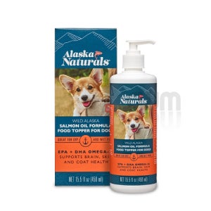 (DOG/CAT) 알래스카 내추럴 연어오일(237ml/458ml) 오메가3,6,9 필수지방산함유 피모건강 심혈관건강에 도움
