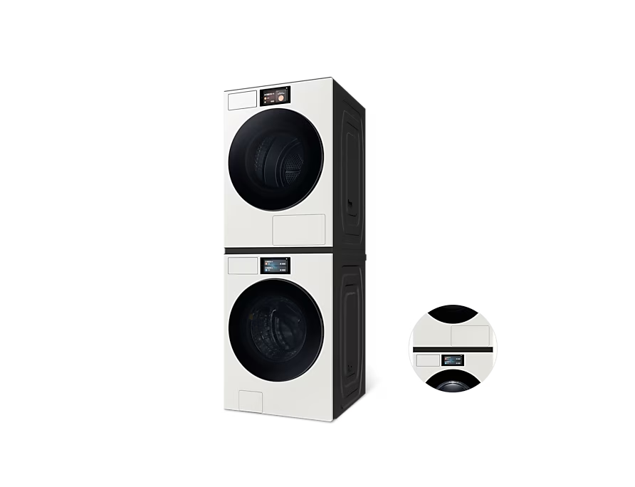 삼성 비스포크 AI원바디 세탁기+건조 25/22kg 분리형 (WF90F2522ACHY)