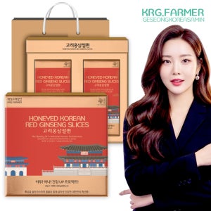 개성고려삼인 고려홍삼절편 20g 10개입 추석 선물세트 + 쇼핑백