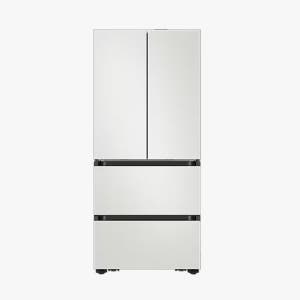 삼성전자 Bespoke AI 김치플러스 4도어 키친핏 Max 420L RK80F42E2A 코타화이트