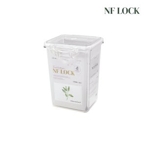 NF LOCK 엔에프락 캐니스터 직사각 트라이탄 밀폐용기 3호 1450ml