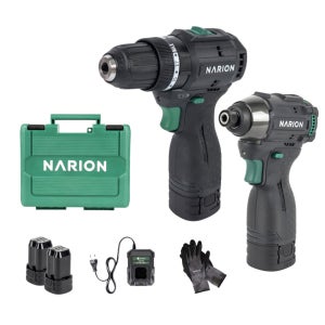나리온 해머드릴 임팩드릴 콤보세트 16.8V 경량 충전 브러시리스