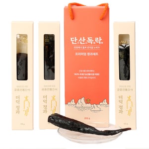 단산독락 더덕정과/한뿌리씩 개별포장/기관지 기침 효능 주원료/명절 선물