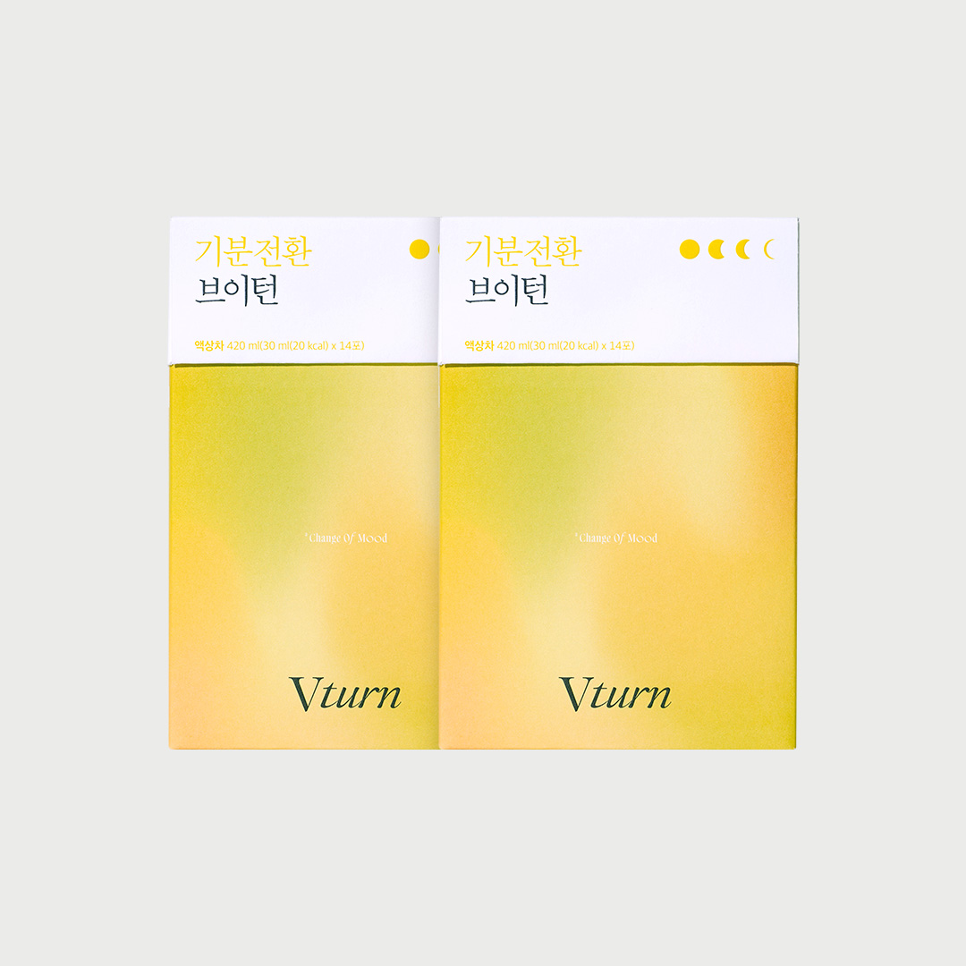 기분전환 브이턴 2박스(28포) / 디카페인 V라인티