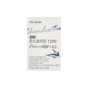 닥터린 콘드로이친 1200 콘레이티 MBP K2 1박스 송중기 콘드로이친 30정, 1개