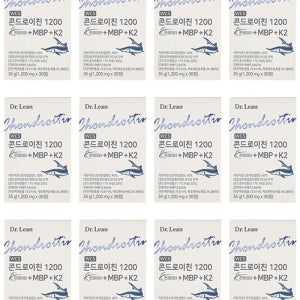 닥터린 콘드로이친 1200 콘레이티 MBP K2 1박스 송중기 콘드로이친 30정, 12개
