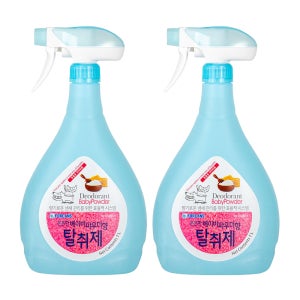 포켄스 은은한 베이비파우더향 탈취제 강아지 악취 및 변 냄새 제거 1L, 2개