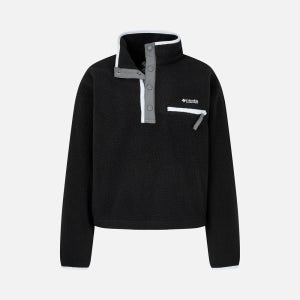 [본사직영]컬럼비아 여성 헬베시아 II 크롭 하프스냅 플리스 풀오버 C71AR7330008