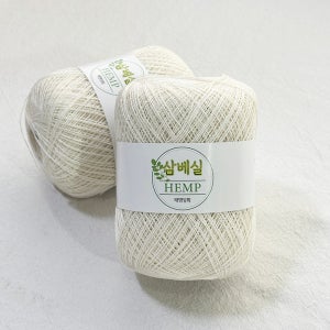 태영상회 친환경 천연 삼베 실 수세미 뜨개실 뜨개질 손뜨개 코바늘 뜨개가방 면사