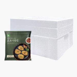 사옹원 소고기육전 1kg x 5봉 간식 야식 안주 냉동 간편조리 가정용 명절음식